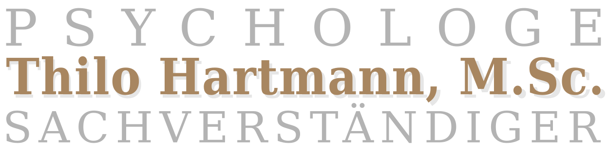Thilo Hartmann, M.Sc.-Psych.